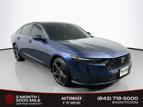 Blue 2023 Honda Accord EX for sale in Summerville, SC