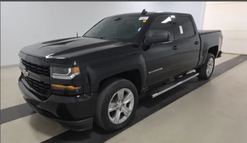 Black 2018 Chevrolet Silverado 1500 Custom for sale in Summerville, SC