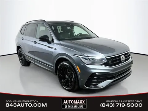 Gray 2023 Volkswagen Tiguan 2.0T SE R-Line Black for sale in Summerville, SC
