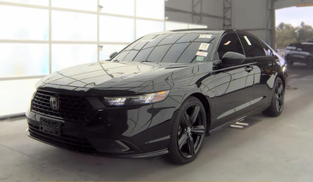 Black 2023 Honda Accord Hybrid Sport-L for sale in Summerville, SC