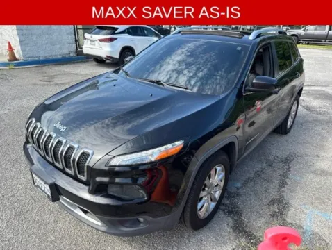 Black 2016 Jeep Cherokee Limited for sale in Summerville, SC