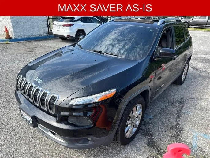 Black 2016 Jeep Cherokee Limited for sale in Summerville, SC