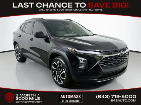Black 2026 Chevrolet Trax 2RS for sale in Summerville, SC