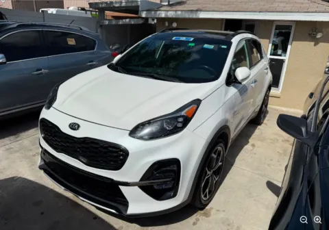 White 2022 Kia Sportage SX for sale in Summerville, SC