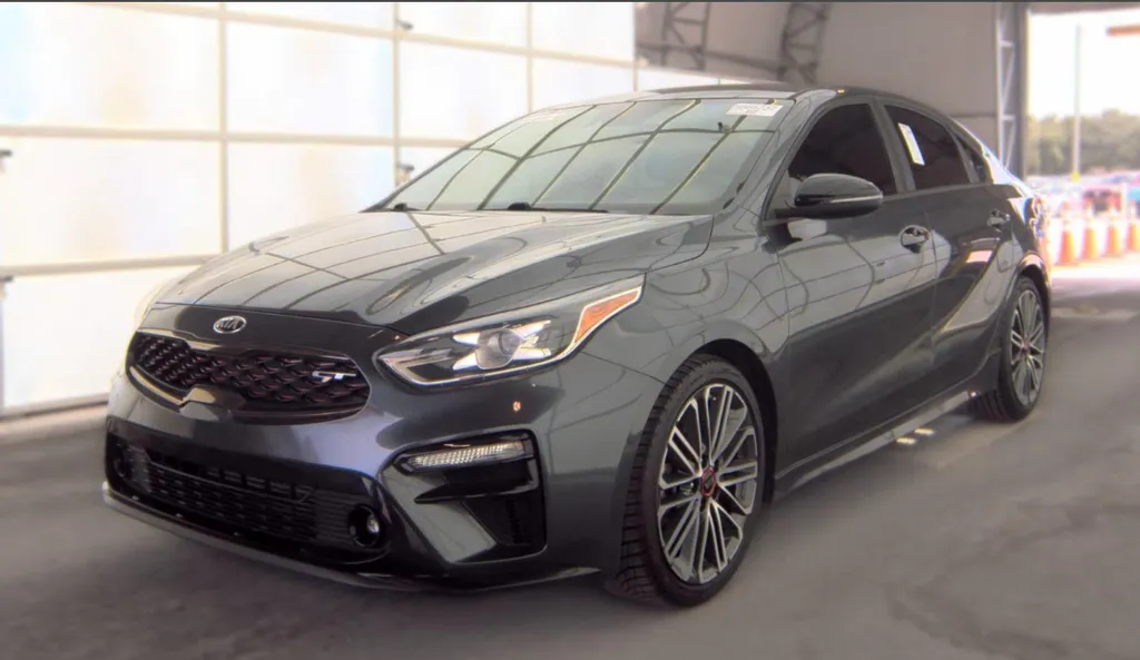 Gray 2021 Kia Forte GT for sale in Summerville, SC