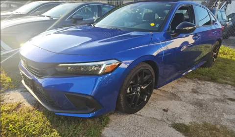 Blue 2024 Honda Civic Sport for sale in Summerville, SC