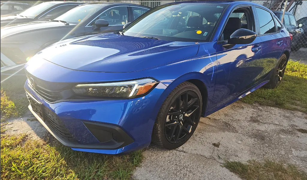 Blue 2024 Honda Civic Sport for sale in Summerville, SC