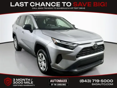 Silver 2025 Toyota RAV4 LE for sale in Summerville, SC