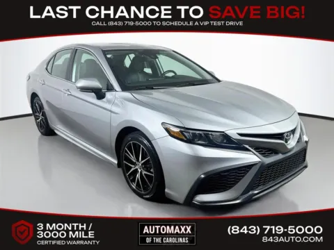 Silver 2023 Toyota Camry SE for sale in Summerville, SC