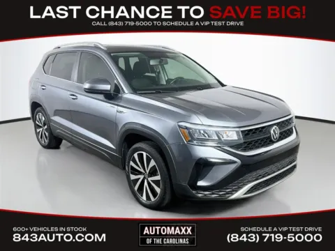 Gray 2022 Volkswagen Taos 1.5T SE for sale in Summerville, SC