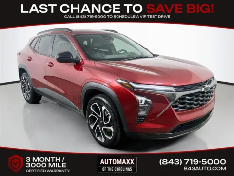 Red 2025 Chevrolet Trax 2RS for sale in Summerville, SC