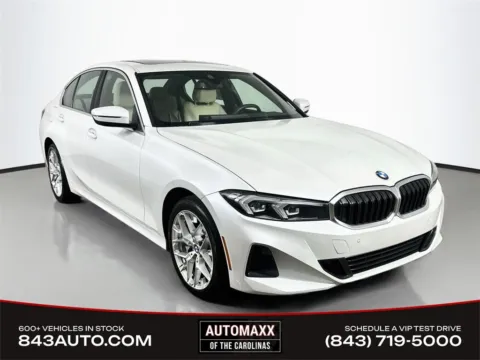 White 2025 BMW 3 Series 330i for sale in Summerville, SC
