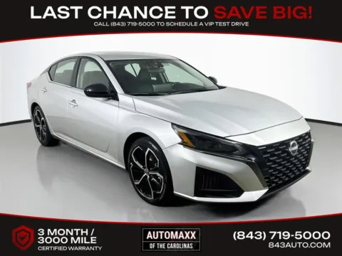 Silver 2024 Nissan Altima 2.5 SR for sale in Summerville, SC