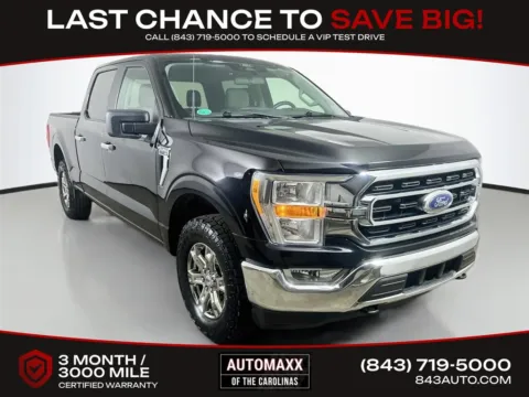 Black 2022 Ford F-150 XLT for sale in Summerville, SC