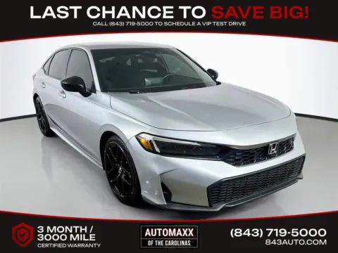 Silver 2025 Honda Civic Sport for sale in Summerville, SC