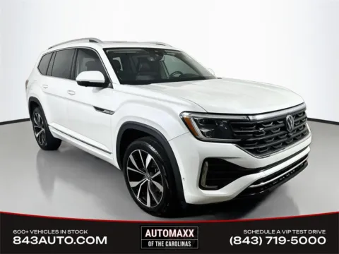 White 2024 Volkswagen Atlas 2.0T SEL Premium R-Line for sale in Summerville, SC