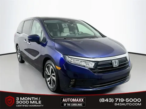 Blue 2023 Honda Odyssey Touring for sale in Summerville, SC