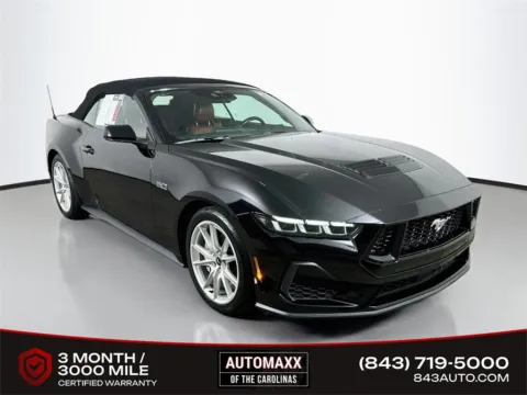 Black 2024 Ford Mustang GT Premium for sale in Summerville, SC
