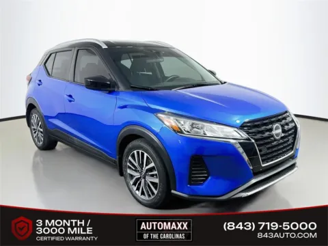 Blue 2022 Nissan Kicks SV for sale in Summerville, SC