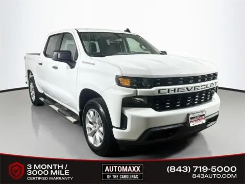 White 2020 Chevrolet Silverado 1500 Custom for sale in Summerville, SC