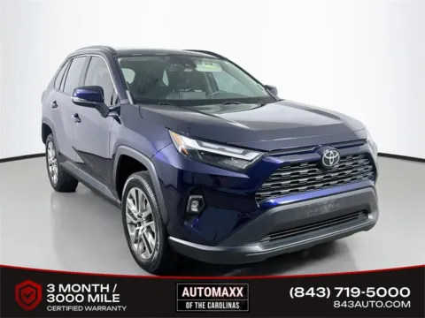 Blue 2022 Toyota RAV4 XLE Premium for sale in Summerville, SC
