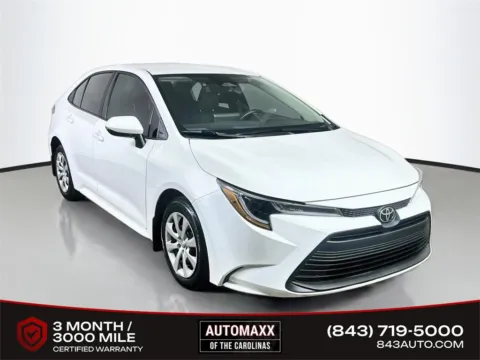 White 2025 Toyota Corolla LE for sale in Summerville, SC