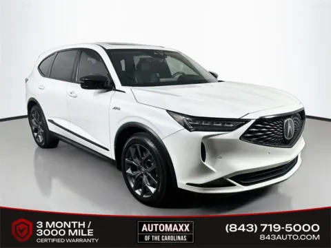 White 2022 Acura MDX A-Spec for sale in Summerville, SC