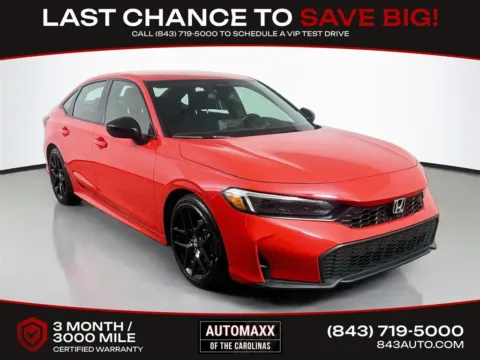 Red 2026 Honda Civic Sport for sale in Summerville, SC