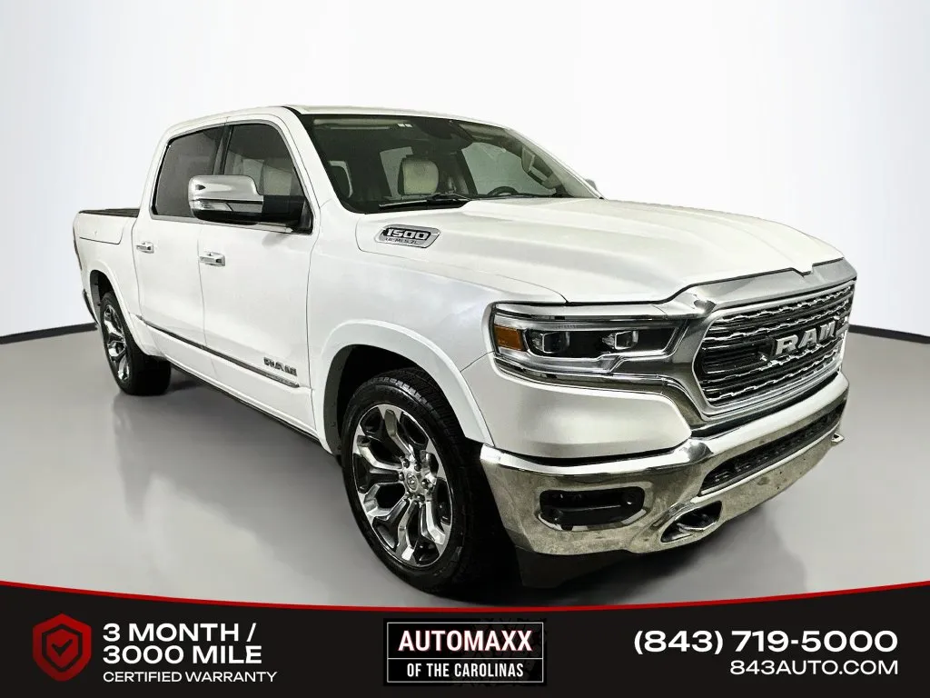 White 2020 Ram 1500 Limited for sale in Summerville, SC