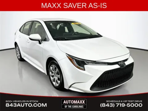 White 2022 Toyota Corolla LE for sale in Summerville, SC
