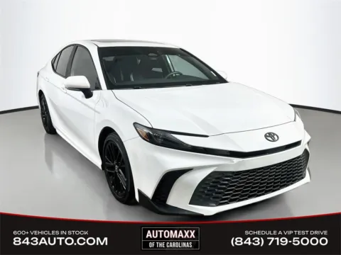 White 2025 Toyota Camry SE for sale in Summerville, SC