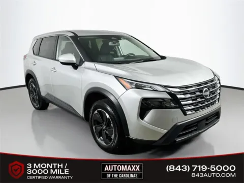Silver 2024 Nissan Rogue SV for sale in Summerville, SC