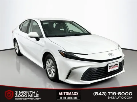 White 2025 Toyota Camry LE for sale in Summerville, SC