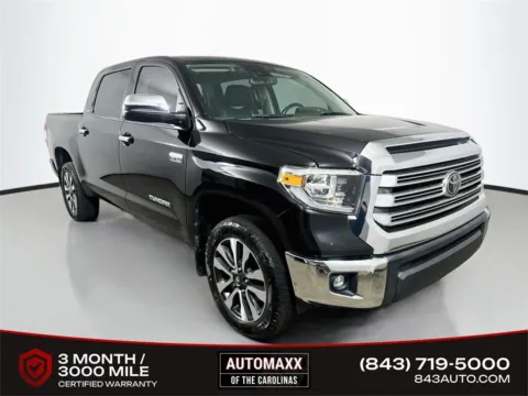 Black 2021 Toyota Tundra Limited for sale in Summerville, SC