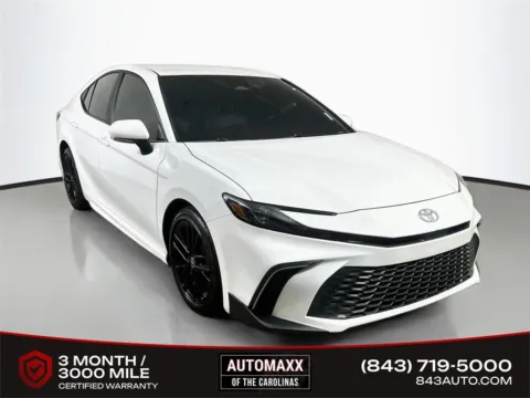 White 2025 Toyota Camry SE for sale in Summerville, SC