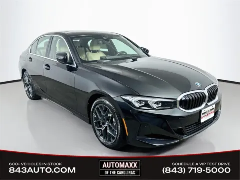 Black 2025 BMW 3 Series 330i for sale in Summerville, SC