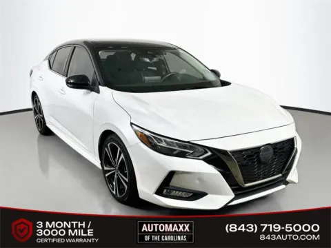 White 2022 Nissan Sentra SR for sale in Summerville, SC