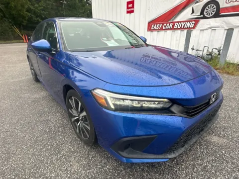 Blue 2022 Honda Civic EX for sale in Summerville, SC