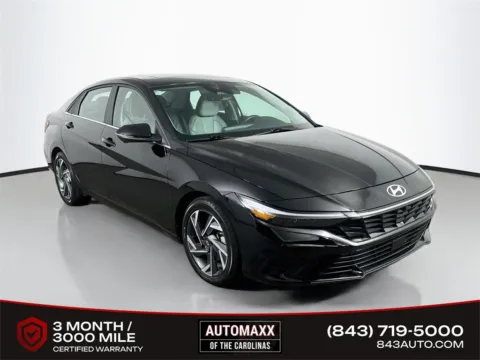 Black 2024 Hyundai Elantra Limited for sale in Summerville, SC