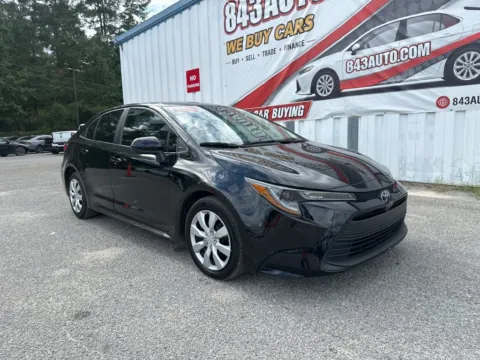 Black 2025 Toyota Corolla LE for sale in Summerville, SC