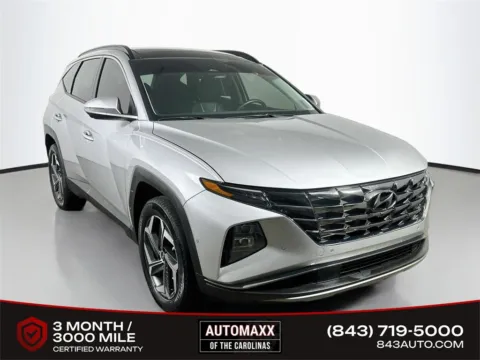 Silver 2022 Hyundai Tucson Hybrid Limited for sale in Summerville, SC