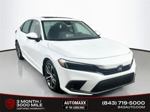 White 2024 Honda Civic Touring for sale in Summerville, SC