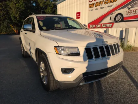 White 2015 Jeep Grand Cherokee Limited for sale in Summerville, SC