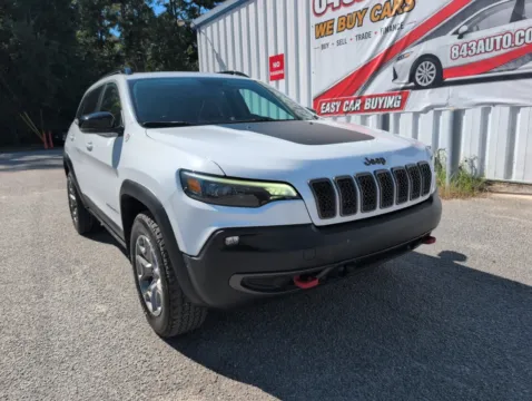 White 2022 Jeep Cherokee Trailhawk for sale in Summerville, SC