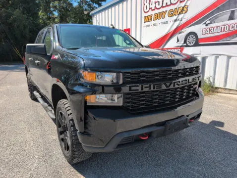 Black 2021 Chevrolet Silverado 1500 Custom Trail Boss for sale in Summerville, SC