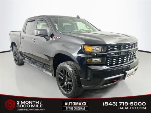 Black 2021 Chevrolet Silverado 1500 Custom Trail Boss for sale in Summerville, SC