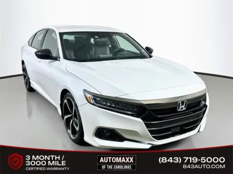 White 2022 Honda Accord Sport for sale in Summerville, SC