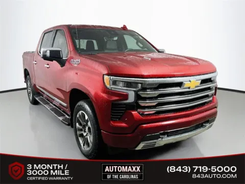Red 2023 Chevrolet Silverado 1500 High Country for sale in Summerville, SC