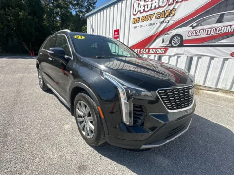 Black 2021 Cadillac XT4 Premium Luxury for sale in Summerville, SC
