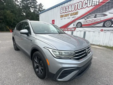 Silver 2023 Volkswagen Tiguan 2.0T SE for sale in Summerville, SC